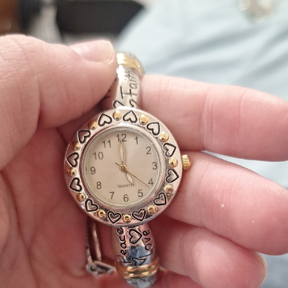 Womans Quartz Watch Motivational.